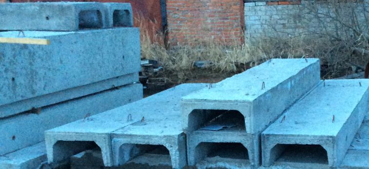 Лотки бетонные водоотводные
